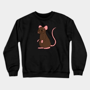 Brown Rat Crewneck Sweatshirt